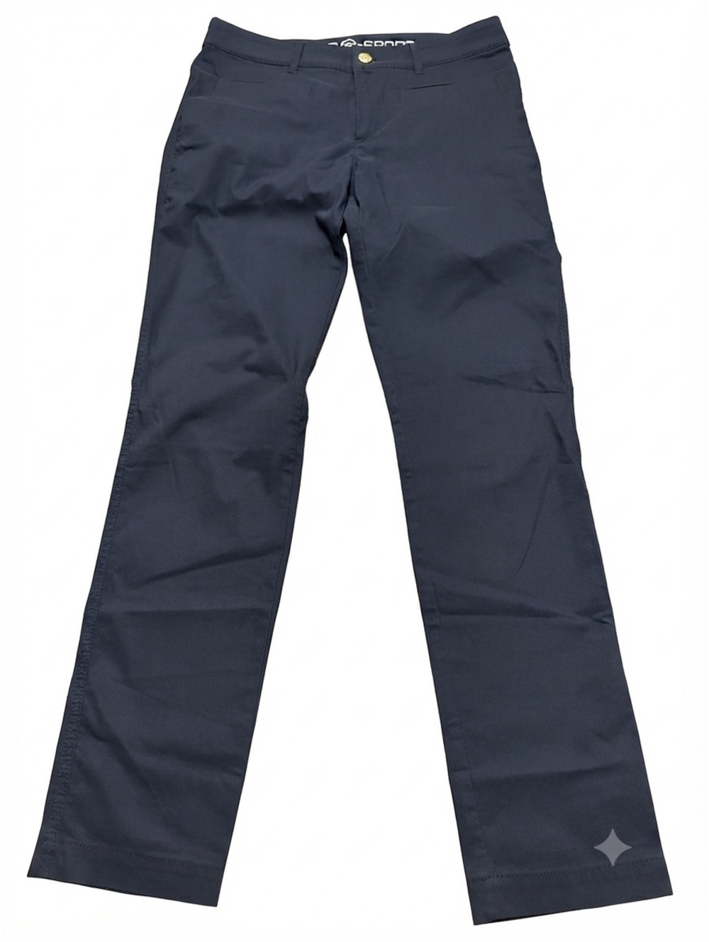 BOGNER Navy Blue Tech Fabric Straight Leg Pants Women's Size US 6 EU 36 - Picture 1 of 8